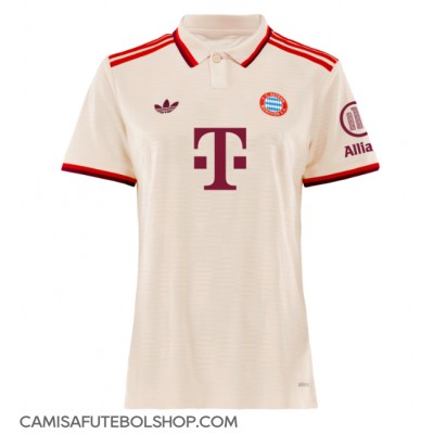 Camisa de time de futebol Bayern Munich Michael Olise #17 Replicas 3º Equipamento Feminina 2024-25 Manga Curta Camisa de time de futebol Bayern Munich Michael Olise #17 Replicas 3º Equipamento Feminina 2024-25 Manga Curta